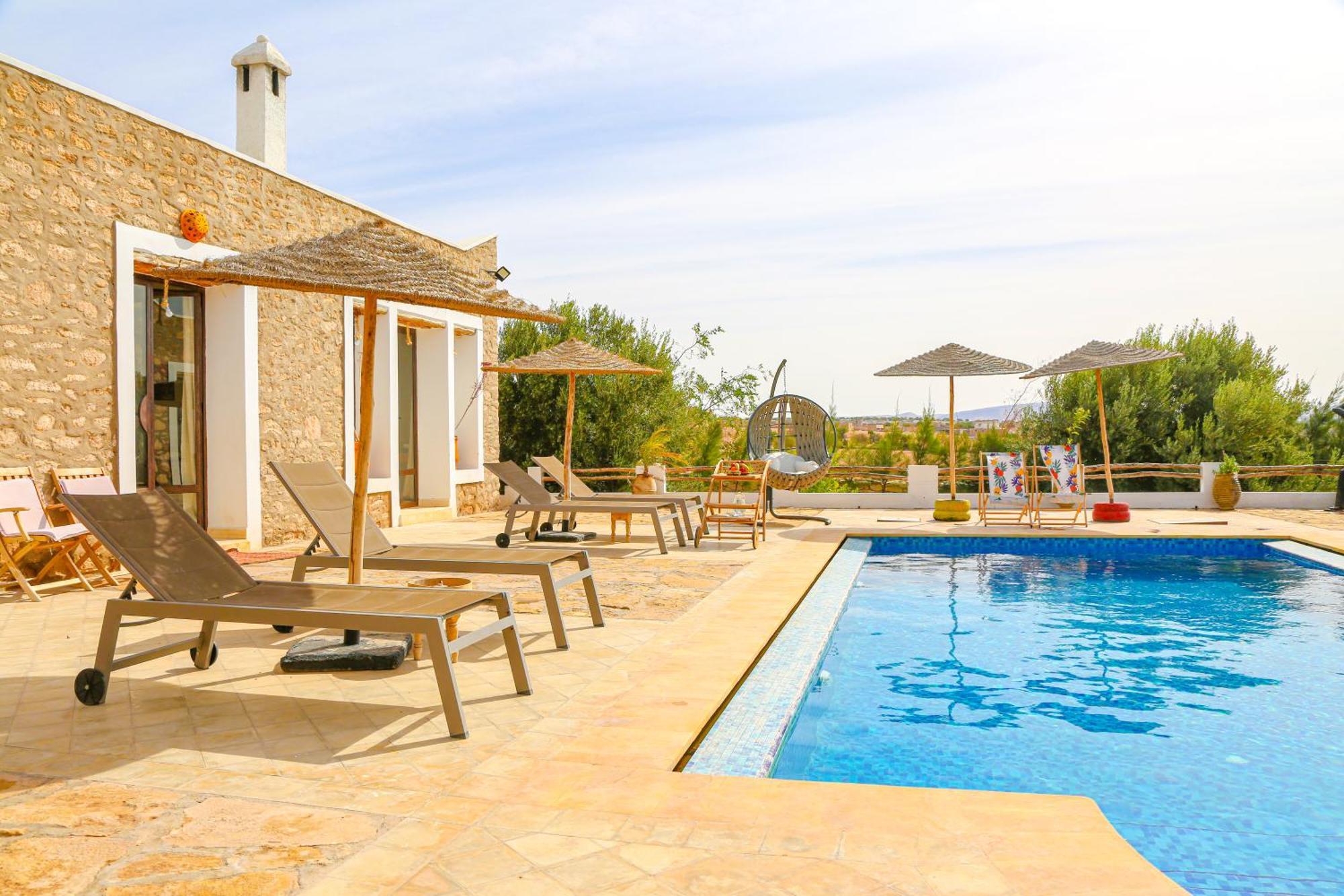 Villa Mama Vus Panoramique Sans Vis-A-Vis As-Sawíra Exteriér fotografie
