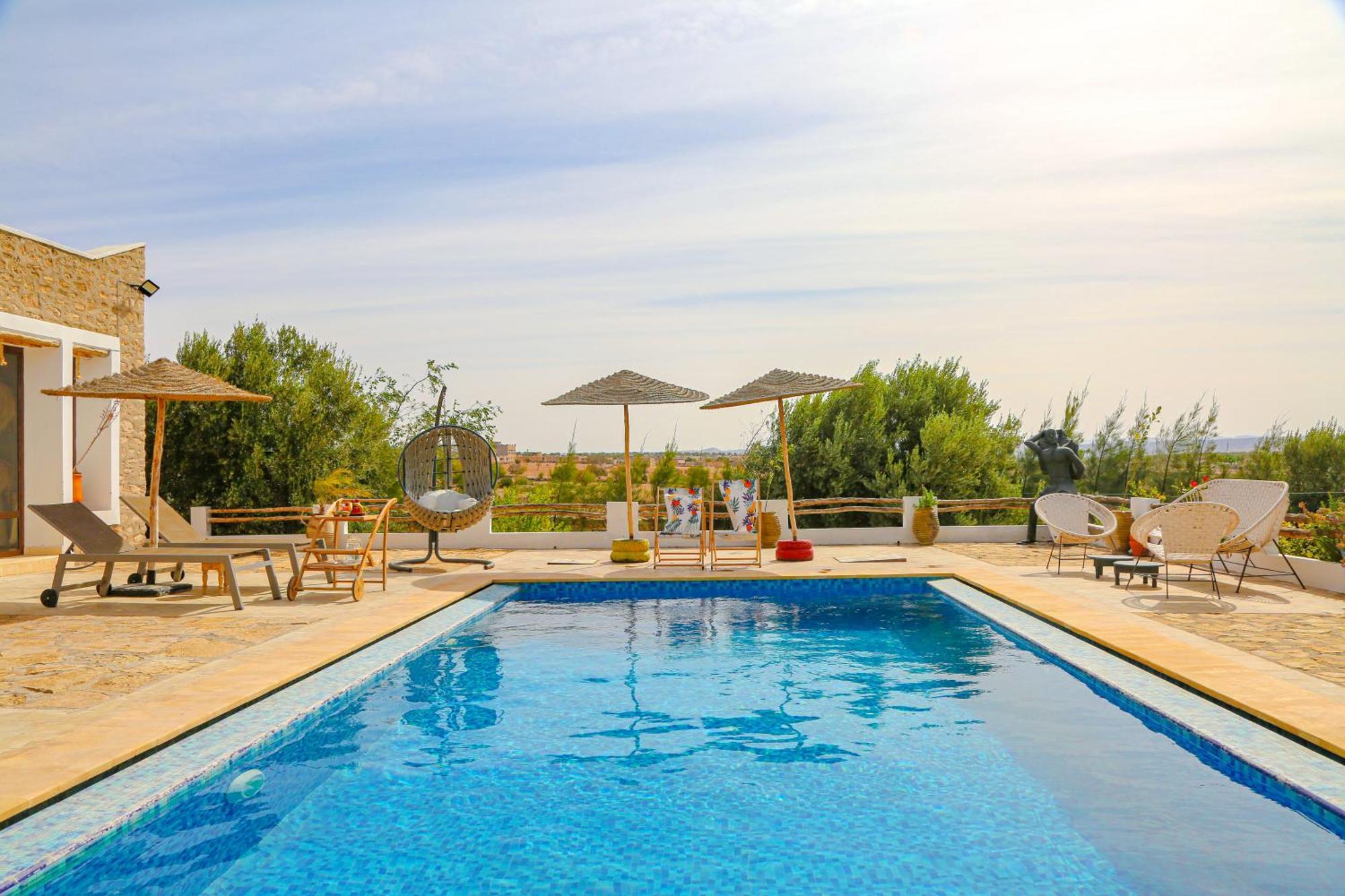 Villa Mama Vus Panoramique Sans Vis-A-Vis As-Sawíra Exteriér fotografie